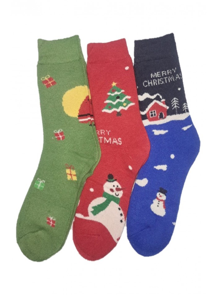 Set 3 perechi sosete barbatesti, groase, din angora